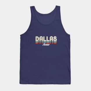 Retro Dallas Texas Tank Top